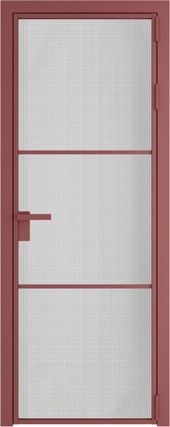 Алюминиевая дверь Profil Doors 13 AG Красный антрацит Кризет