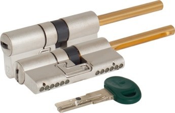 Цилиндровый механизм Mottura (Моттура) под вертушку (дл. шток) C31P413101C5 (72 мм/36+10+26), МАТ.НИКЕЛЬ