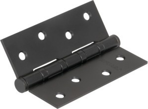 Петля Fuaro (Фуаро) универсальная IN4400U BL (4BB 100x75x2,5) черный матовый