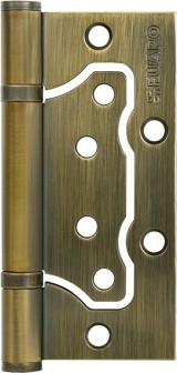 Петля Fuaro (Фуаро) универсальная без врезки IN4500W WAB (500-2BB 100x2,5) мат. бронза