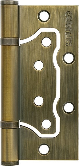 Петля Fuaro (Фуаро) универсальная без врезки IN4500W WAB (500-2BB 100x2,5) мат. бронза