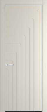 Межкомнатная дверь Profil Doors 10 PE Кремовая Магнолия (RAL 120-04) Серебро