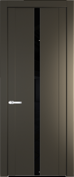 Межкомнатная дверь Profil Doors 1.8 P Черный лак Перламутр бронза