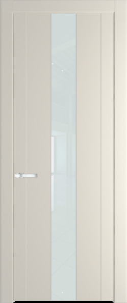 Межкомнатная дверь Profil Doors 1.9 P Белый лак Кремовая Магнолия (RAL 120-04)