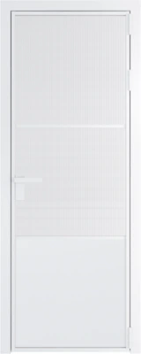 Алюминиевая дверь Profil Doors 20 AG Вайт Мору Белый