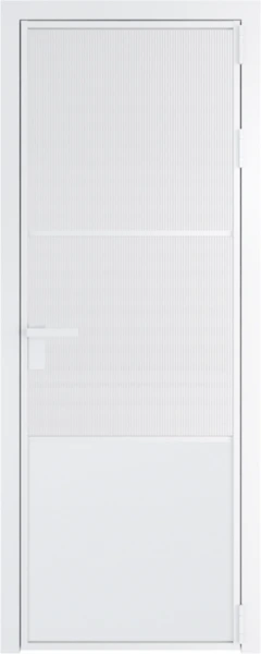 Алюминиевая дверь Profil Doors 20 AG Вайт Мору Белый