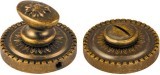 Ручка Armadillo (Армадилло) поворотная BK6.R.CL55 (BK6/CL) OB-13 античная бронза