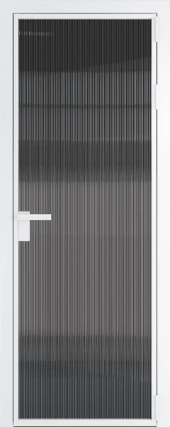 Алюминиевая дверь Profil Doors 1 AG Вайт Мору тонированное