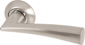 Ручка Armadillo (Армадилло) раздельная R.LD54.Columba (Columba LD80) SN/CP-3 матовый никель/хром