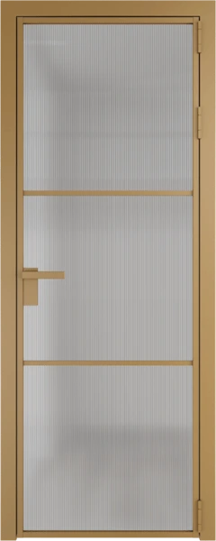 Алюминиевая дверь Profil Doors 13 AG Золото Мору осветленное