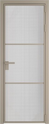 Алюминиевая дверь Profil Doors 13 AG Никель матовый Кризет
