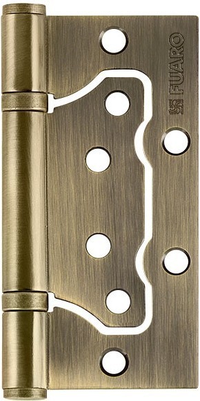 Петля Fuaro (Фуаро) универсальная без врезки IN4500W AB (500-2BB 100x2,5) бронза