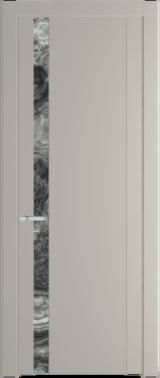 Межкомнатная дверь Profil Doors 1.2 P Атриум серебро Сэнд