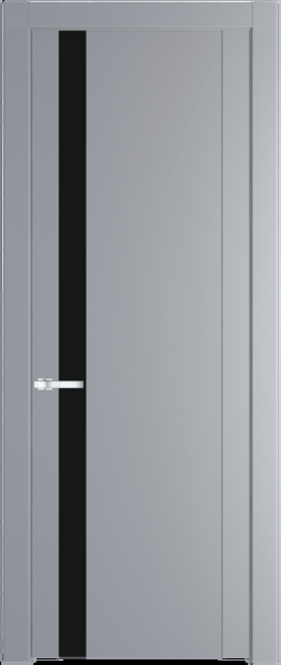 Межкомнатная дверь Profil Doors 1.2 P Монохром черный Смоки (RAL 870-02)