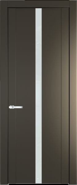 Межкомнатная дверь Profil Doors 1.8 P Белый лак Перламутр бронза