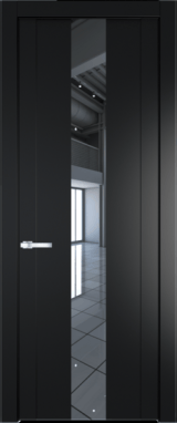 Межкомнатная дверь Profil Doors 1.9 P Зеркало Блэк