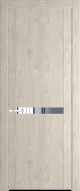 Межкомнатная дверь Profil Doors 1.4 N Зеркало Каштан светлый