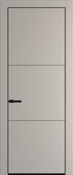 Межкомнатная дверь Profil Doors 13 PA Черный матовый Сэнд