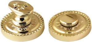 Ручка Armadillo (Армадилло) поворотная BK6.R.CL55 (BK6/CL) GOLD-24 золото 24К