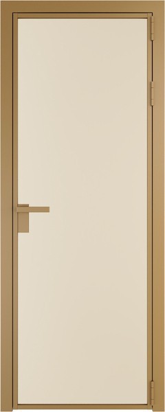 Алюминиевая дверь Profil Doors 1 AG Золото Монохром жемчуг