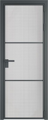 Алюминиевая дверь Profil Doors 13 AG Серая ночь Кризет