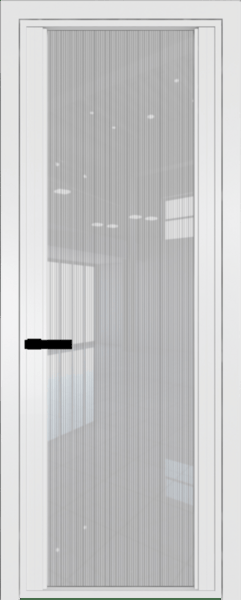 Алюминиевая дверь Profil Doors 2AGP Вайт Страйп