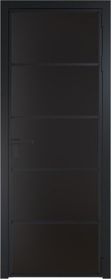 Алюминиевая дверь Profil Doors 14 AG Черный матовый Монохром черный
