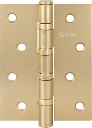Петля Fuaro (Фуаро) универсальная IN4400U SSG (4BB 100x75x2,5) сатинированное золото