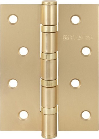 Петля Fuaro (Фуаро) универсальная IN4400U SSG (4BB 100x75x2,5) сатинированное золото