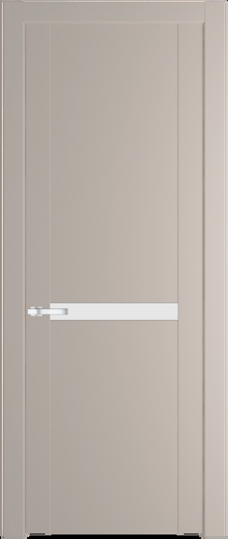 Межкомнатная дверь Profil Doors 1.4 P Монохром белый просветленный Сэнд