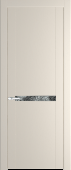 Межкомнатная дверь Profil Doors 1.4 P Атриум серебро Кремовая Магнолия (RAL 120-04)
