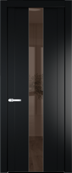 Межкомнатная дверь Profil Doors 1.9 P Зеркало бронзовое Блэк