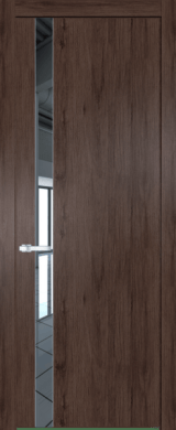 Межкомнатная дверь Profil Doors 18 NW Зеркало Дуб Тобакко