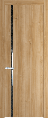 Межкомнатная дверь Profil Doors 21 NW Лоран узор золото Дуб Карамель