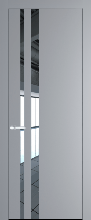 20PW Смоки (RAL 870-02) стекло Зеркало