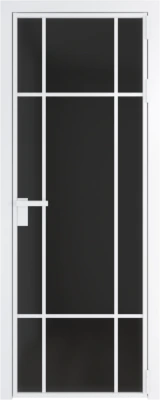 Алюминиевая дверь Profil Doors 8 AG Вайт Тонированное матовое