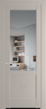 Межкомнатная дверь Profil Doors 1.2.2 PM Прозрачное Сэнд