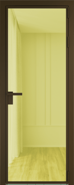 Алюминиевая дверь Profil Doors 1 AG Деорэ Золото шпион