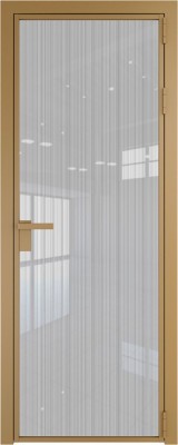 Алюминиевая дверь Profil Doors 1 AG Золото Страйп