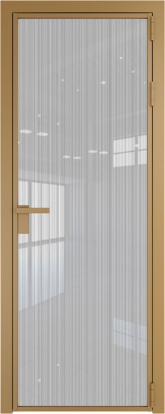 Алюминиевая дверь Profil Doors 1 AG Золото Страйп
