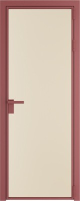 Алюминиевая дверь Profil Doors 1 AG Красный антрацит Монохром жемчуг