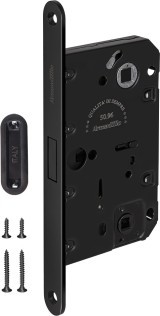 Магнитная Armadillo (Армадилло) защелка WC с ответной планкой GRAVITY G01.196.50.96 BL черный