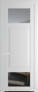 Межкомнатная дверь Profil Doors 1.3.4 PD Прозрачное Крем Вайт (RAL 120-02)