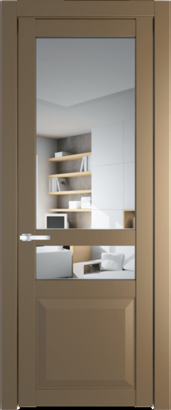 Межкомнатная дверь Profil Doors 1.5.4 PD Прозрачное Перламутр золото