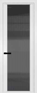 Алюминиевая дверь Profil Doors 2AGP Вайт Мору тонированное