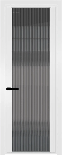 Алюминиевая дверь Profil Doors 2AGP Вайт Мору тонированное