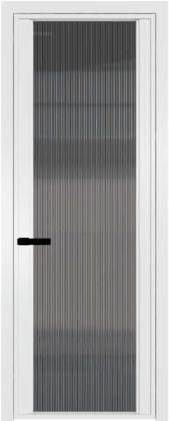 Алюминиевая дверь Profil Doors 2AGP Вайт Мору тонированное