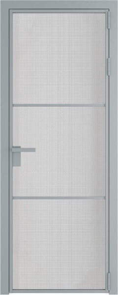 Алюминиевая дверь Profil Doors 13 AG Серебро Кризет