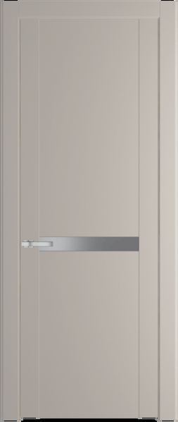 Межкомнатная дверь Profil Doors 1.4 P Монохром серебро (серебро матлак) Сэнд