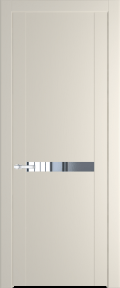 Межкомнатная дверь Profil Doors 1.4 P Зеркало Кремовая Магнолия (RAL 120-04)